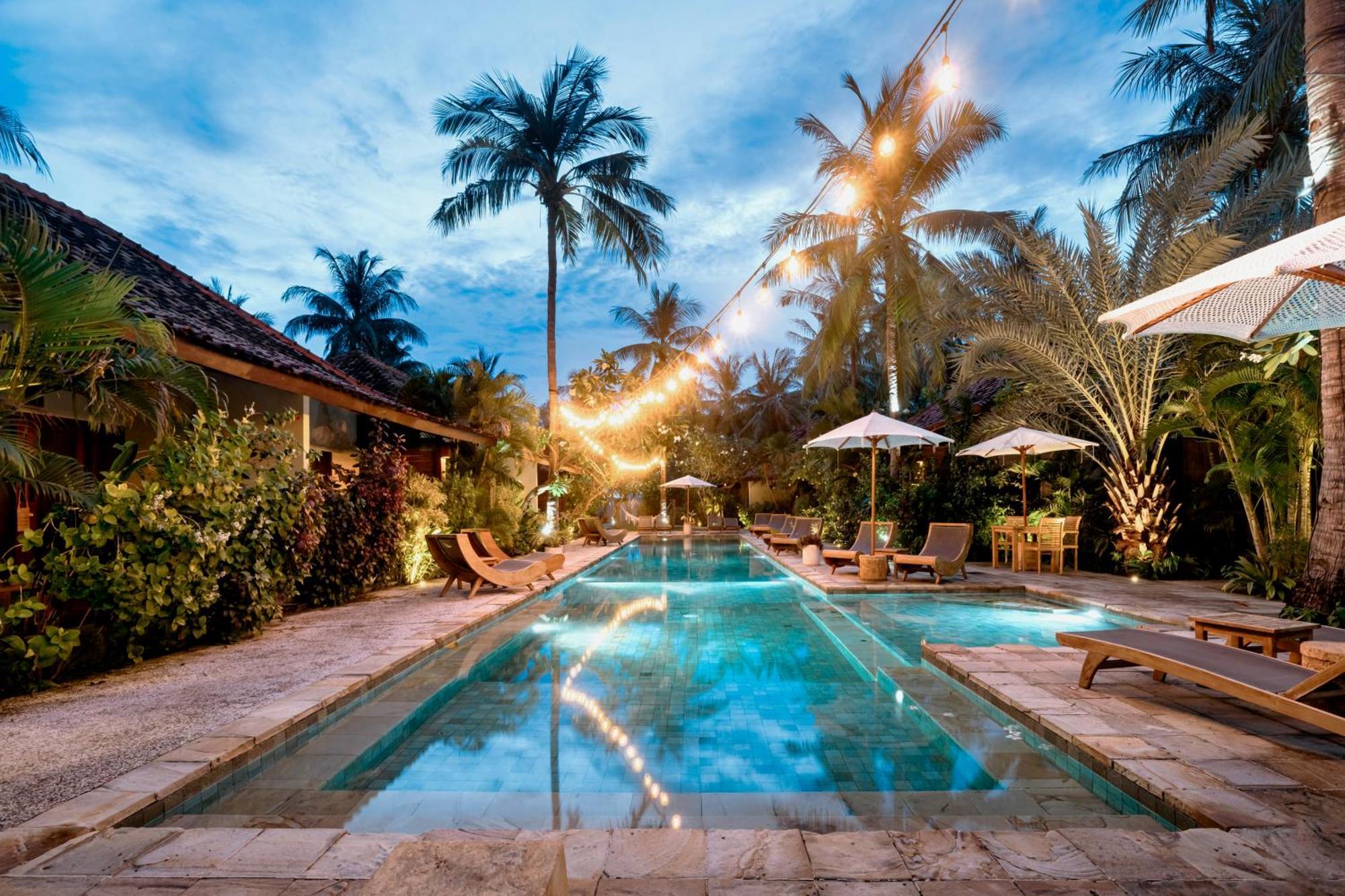 Belukar Villas Gili Trawangan Esterno foto