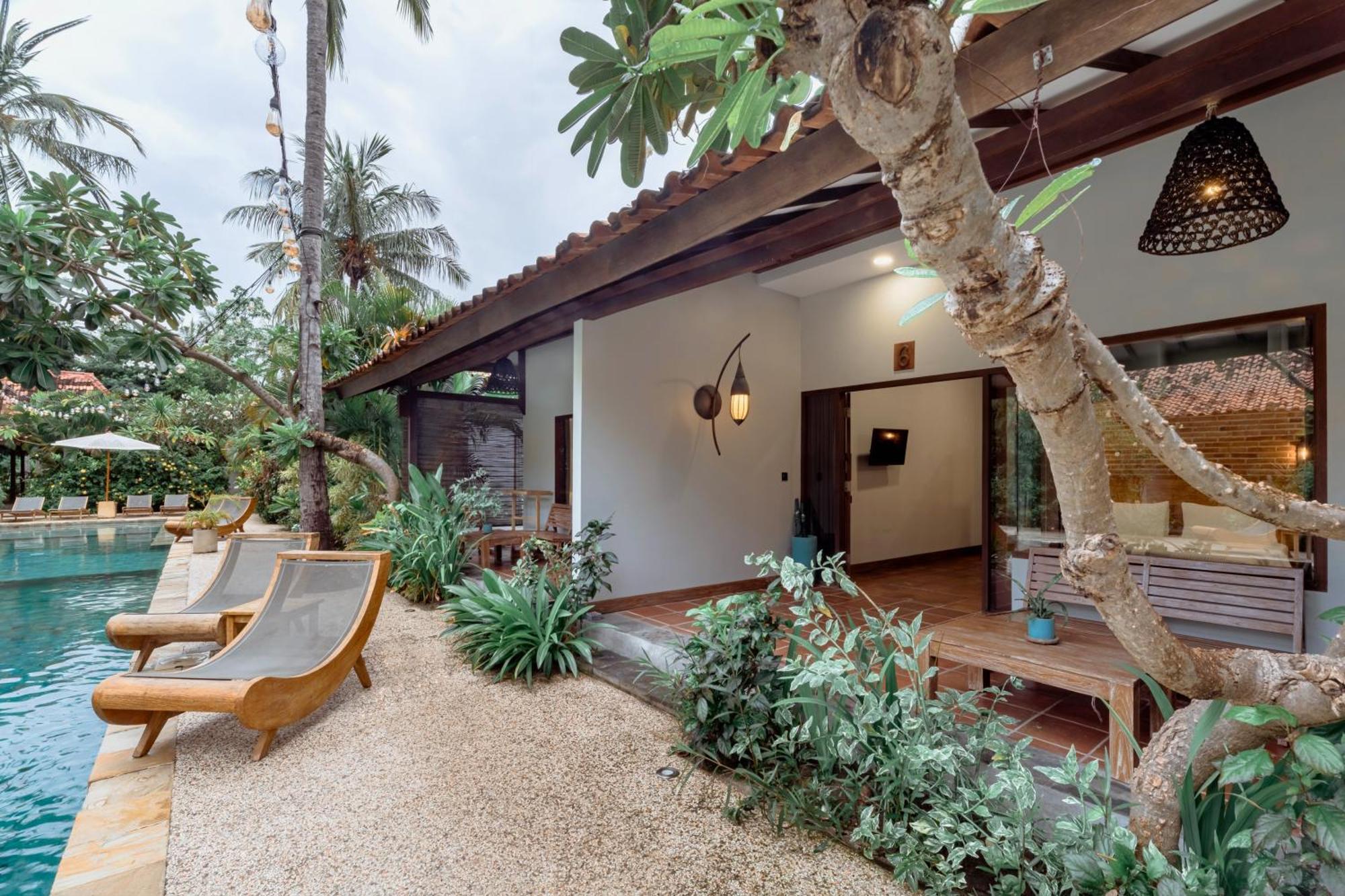 Belukar Villas Gili Trawangan Esterno foto